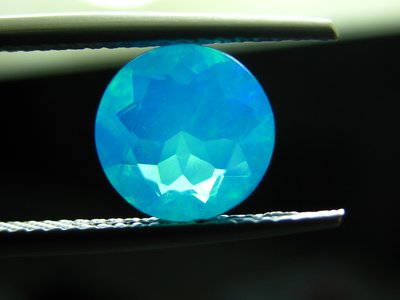 藍色蛋白石(藍色歐泊)稀有罕見 - 1.4克拉【Texture & Nobleness 低調與奢華】
