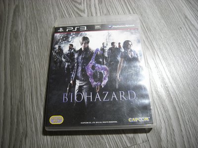 二手 【PS3】biohazard 6 惡靈古堡6  英文版   PlayStation 3 遊戲片