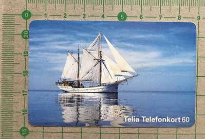 【卡庫】【船】瑞典1998年，帆船  KSE6094