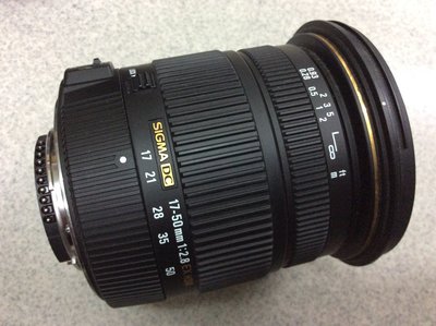 [保固一年] [高雄明豐]  Sigma 17-50mm F2.8 EX DC OS HSM For nikon