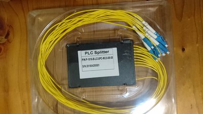 1分16 PLC LC/UPC 光纖分光器 光分歧器 EPON Splitter 電信級 光纖網路