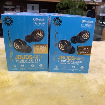 多現貨 視聽影訊 JLab JBUDS AIR ICON 台灣公司貨保1年 黑金色 真無線 藍芽耳機