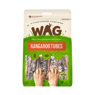 澳洲 WAG 天然澳 | 天然零食 袋鼠肌腱 | 200g 狗零食 純肉零食