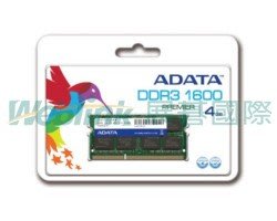 @電子街3C特賣會@全新 低電壓ADATA 威剛 DDR3-1600 8GB SODIMM(筆記型專用)DDR3 8G