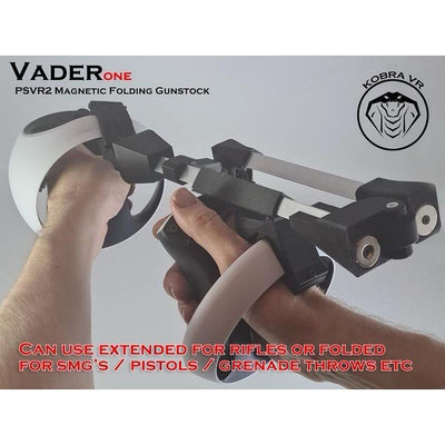 二手｜VADER ONE PS VR 2槍架PSVR2 PSVR MAGNETIC FOLDING GUNSTOCK