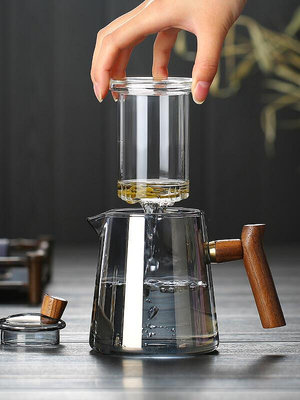 玻璃茶壺泡茶器家用花茶套裝功夫沏茶耐高溫茶具茶水分離單壺