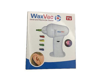 【雲上美妝】TV產品直銷Wax Vac 電動潔耳器 電動掏耳勺耳朵清潔器 彩盒裝