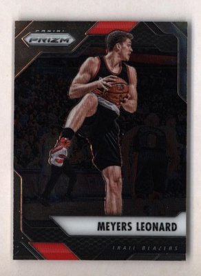 2016-17 Prizm #277 Meyers Leonard - Portland Trail Blazers