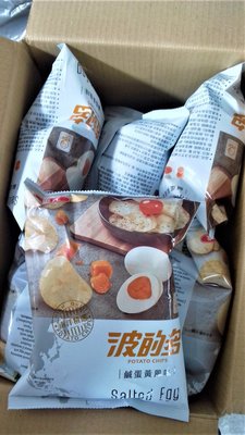 [大吉利賣場] 華元 波的多 鹹蛋黃風味 洋芋片43g