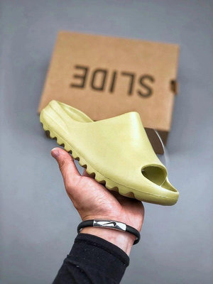 （零點）童鞋 Adidas/阿迪達斯新品Yeezy Slide Kids 椰子兒童休閑拖鞋 FX04