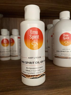 【澳洲EMU Spirit 】100% Pure Emu Oil 純鴯鶓油 125ml 新鮮現貨不用等