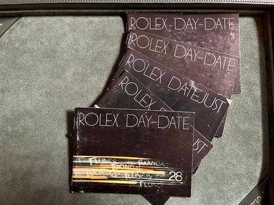 老品 80's 勞力士 ROLEX DAY-DATE 18038 18039 說明書 Rare Booklet