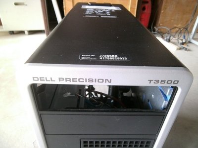 【全國主機板維修聯盟】戴爾 DELL Precision Workstation T3500 空機殼 含WIN7序號