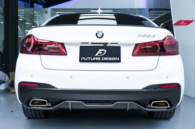 【政銓企業有限公司】BMW G30 M performance款 碳纖維卡夢後下巴 擾流 520d 530i 540i