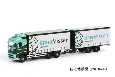 WSI 150 Volvo 富豪貨櫃卡車合金車模 Brant Visser 01-1372Z