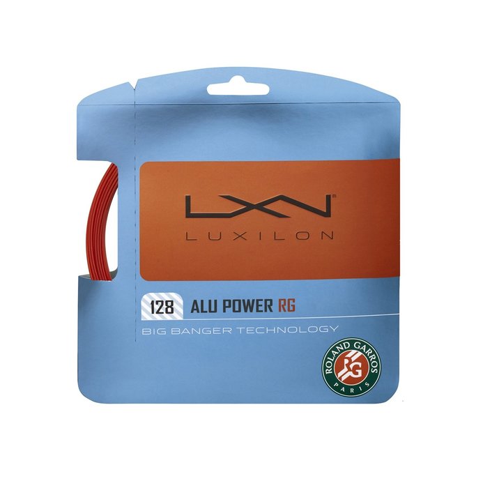 【曼森體育】LUXILON 法網 網球線 Alu Power Roland Garros 1.28 紅土色特別款