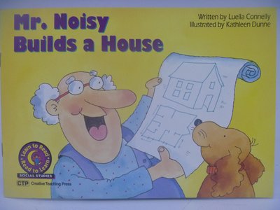 【月界二手書店】Mr. Noisy Builds a House-Read to Learn　〖少年童書〗CEP