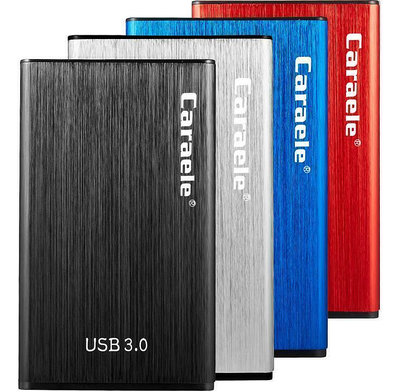 便攜式外置硬盤盤 Caraele 移動硬碟USB3.0 500GB1TB2TB外接硬碟20125