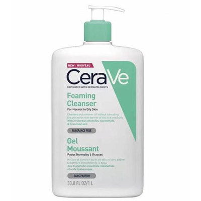 CERAVE 適樂膚溫和泡沫潔膚露 每瓶1公升  C138410  COSCO代購