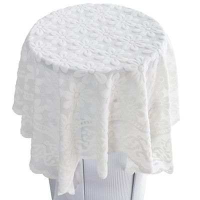 歐式蕾絲圓柱空調罩套格力海爾立式圓柜機防塵布遮蓋圓形多用蓋巾