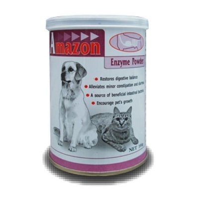 愛美康 Amazon 小動物犬貓狗營養品 寵物天然酵素粉 腸益菌 250g（大）每罐 580元