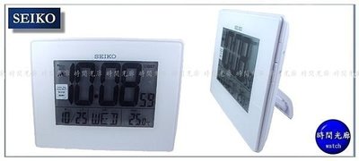 SK019 原廠公司貨 SEIKO 精工 桌鐘 電子鐘 掛鍾/鬧鐘 日曆顯示溫度顯示 靜音 QHL057W