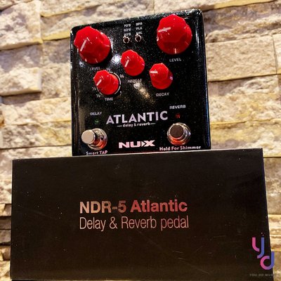 現貨免運 送變壓器  Nux Atlantic Delay Reverb Shimmer 空間系 電 木 吉他 效果器