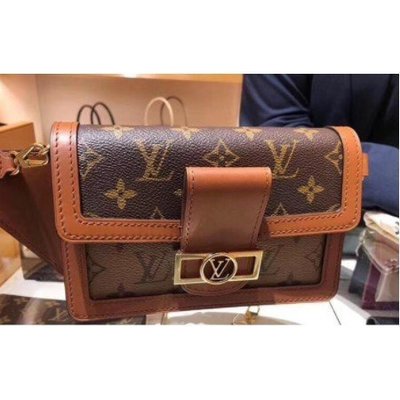 【二手】LV LOUIS VUITTON 路易威登 DAUPHINE 腰包 M44586  超讚