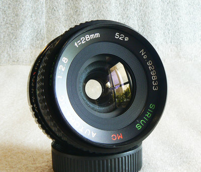 【悠悠山河】完美收藏級 廣角微距鏡 SIRIUS 28mm F2.8 紅MC Macro 近拍12cm 小巧精美 M42