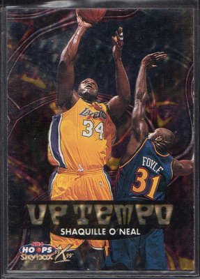 99-00 HOOPS UP TEMPO PARALLEL #3 SHAQUILLE O'NEAL 限量1989張