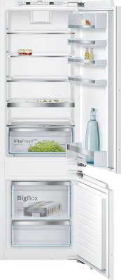 BOSCH 德國博世 KIS87AD30D 6系列 嵌入式冰箱 上冷藏下冷凍
