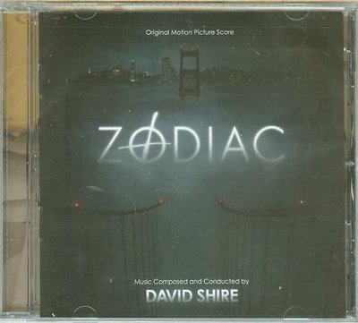 [原聲帶]-"索命黃道帶-配樂版(Zodiac)"- David Shire(06),全新美版