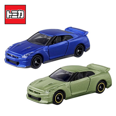 兩款一組 TOMICA NO.23 日產 GT-R NISSAN 玩具車 初回特別式樣 多美小汽車【228325】