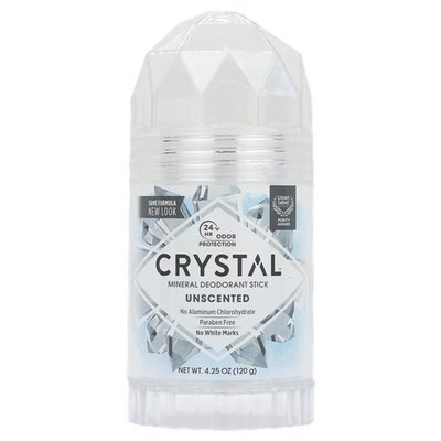 【雷恩的美國小舖】美國Crystal Body礦物鹽 消臭石 除臭石(低敏感)(非體香劑) 4.25oz/120g