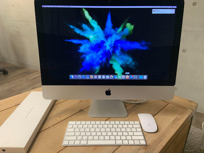 台中 2019年 高規格 iMac Retina 4K 21吋 i3 (3.6) 32G 1T SSD 蘋果電腦