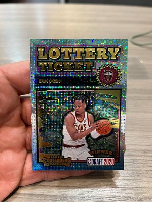 2020-21 Contenders Isaac Okoro Lottery Tickets