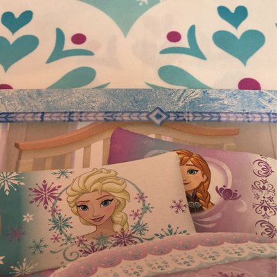 美國Disney雪公主單人床床包組-漂亮床組