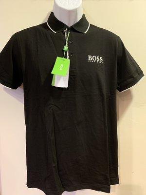 HUGO BOSS POLO 衫(黑)