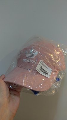 Adidas 粉色三葉草老帽棒球帽 全新現貨 EK2994