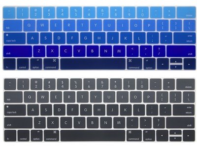 *蝶飛* 英文版 蘋果 2018 MacBook Pro 15 a1990 彩色 鍵盤膜 Mac 鍵盤保護膜