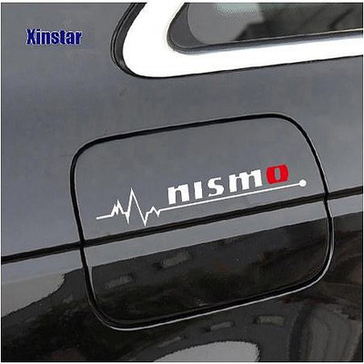 《現貨》1件nismo油箱蓋貼紙適用於 Nissan Tiida Sunny QASHQAI MARCH LIVINA（滿599免運）