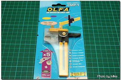 《Hi-Bookstore》OLFA 小型圓規刀 CMP-1型 日本專業割圓刀 適用直徑1~15cm