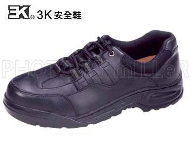 【米勒線上購物】安全鞋 3K 運動型安全鞋 黑色 有鋼頭工作鞋 100% 台灣製 可加購鋼底