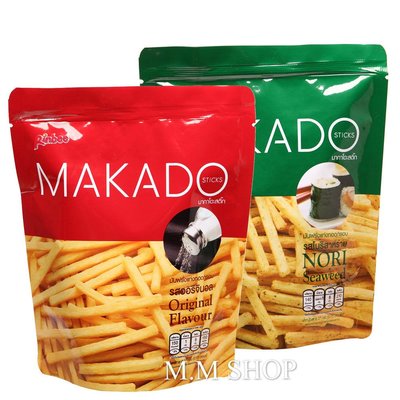 【圓圓商店】泰國??MAKADO 麥卡多薯條 海苔、鹽味 27g/包