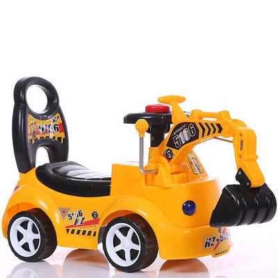 兒童玩具挖掘機可坐玩具車大型挖機可坐人電動工程車男孩挖土機