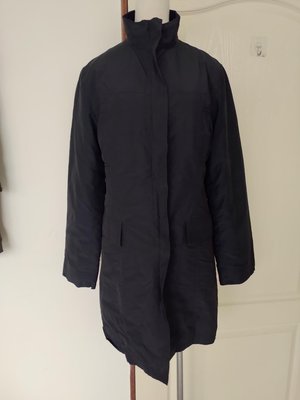 [99go]  日本專櫃 ICB 灰黑色 防風 保暖 外套 附可單穿 刷毛鋪棉內裡 短大衣 9-M號