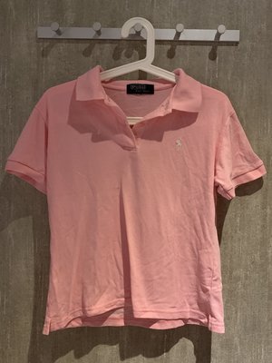 台北自售：經典時尚美國POLO Sport 粉紅短袖POLO衫非丹寧褲國製Hermes CD LV DG元起標