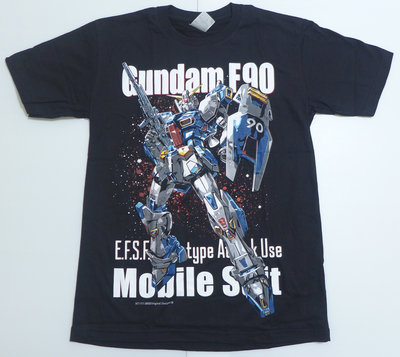 【Mr.17】 GUNDAM F90 機動戰士 鋼彈 漫畫風進口短袖T恤 機器人 T-SHIRT (N327)