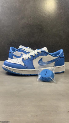 NIKE AIR JORDAN 1 LOW G AJ1 低筒 時尚 北卡藍 GOLF DD9315-10