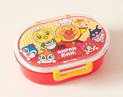 日本 麵包超人 小型 可微波 午餐盒 便當盒 餐盒 水果盒 兒童餐具 小餐盒 細菌人